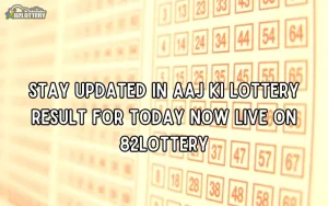aaj ki lottery result
