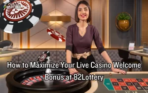 live casino welcome bonus