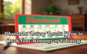 dhanlaxmi lottery